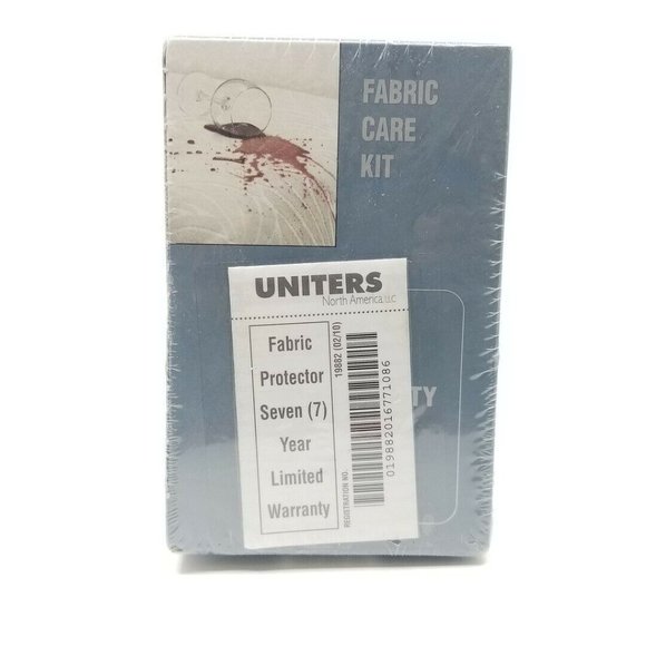 Uniters Fabric Care Kit For Furniture Stain Guard Cleaner Household Clean SEALED - Picture 3 of 5